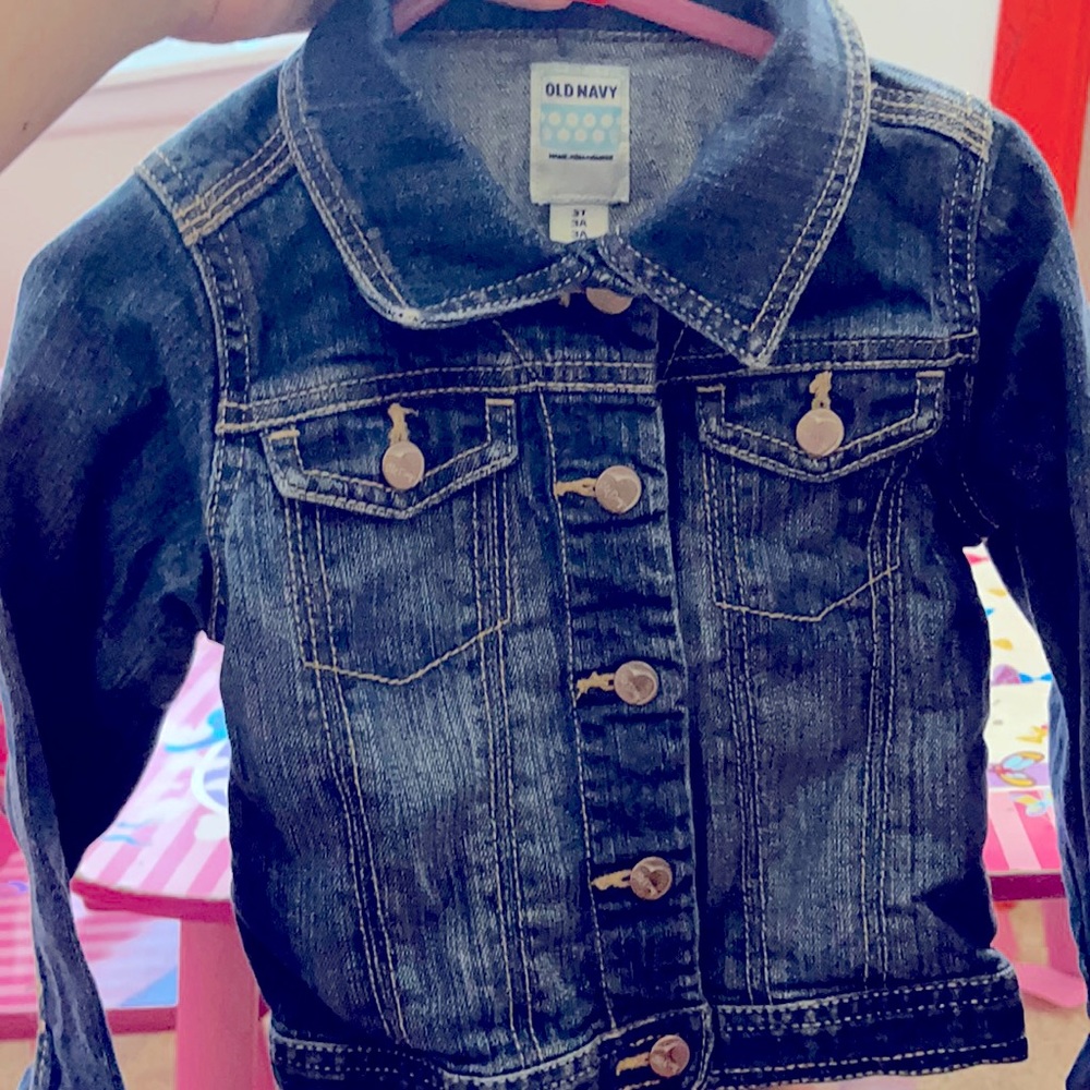 Toddler girl jean jacket